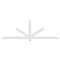 Ekena Millwork Kennewick Architectural Grade PVC Gable Bracket, 108"W x 36"H x 4"D x 4"F, 8/12 Pitch GBP108X36X0404KEN00 - alternate 5